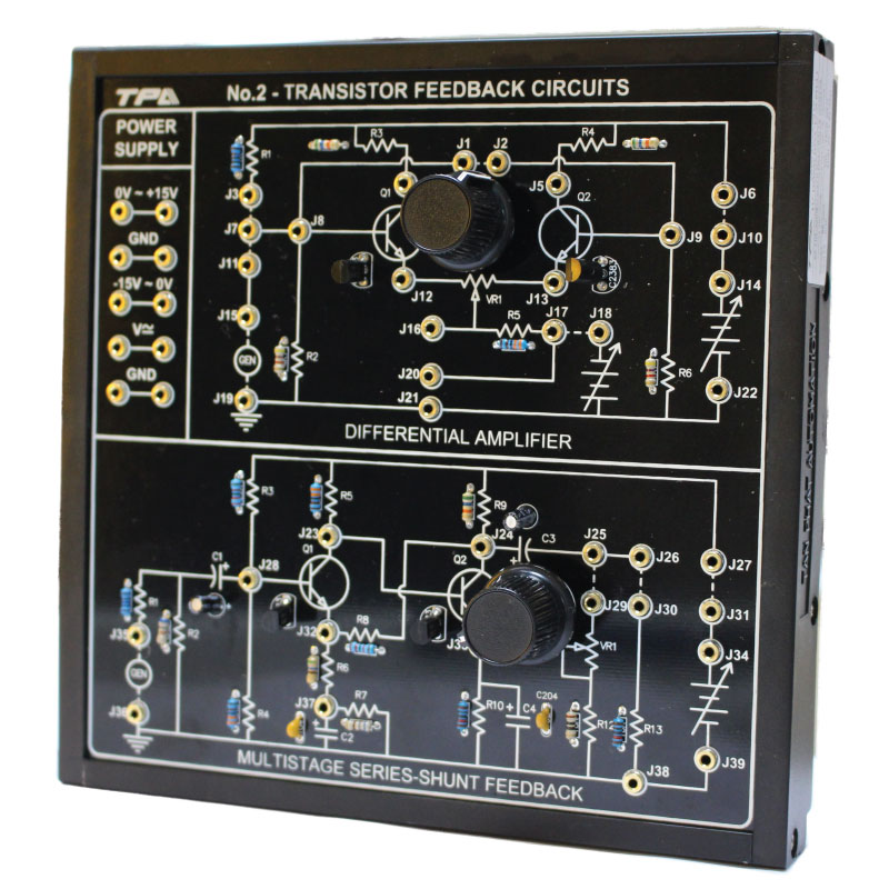 BỘ THÍ NGHIỆM MẠCH PHẢN HỒI TRANSISTOR