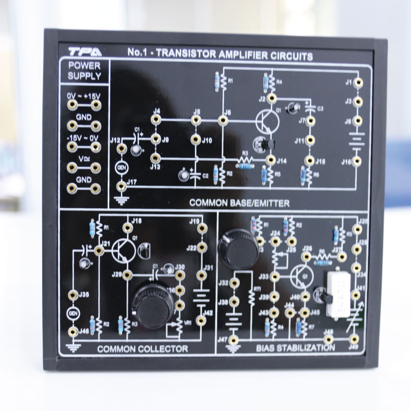 BỘ THÍ NGHIỆM MẠCH KHUẾCH ĐẠI TRANSISTOR