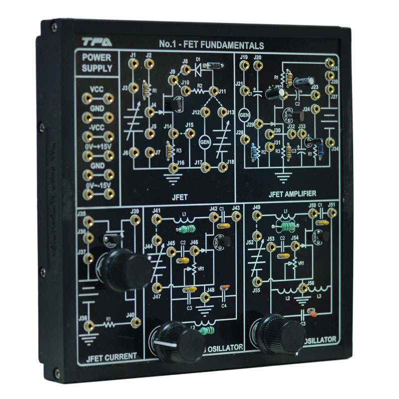 BỘ THÍ NGHIỆM CƠ BẢN VỀ TRANSISTOR FET